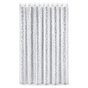 Clear PEVA Shower Curtain Liner on a white background
