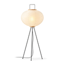 Maren Japanese Rice Paper Floor Lamp on a white background