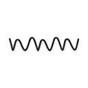 Bram Nordic Metal Wall Coat Rack in Three Hooks on a white background