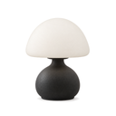 Bexley Mushroom Table Lamp, shown unlit on a white background