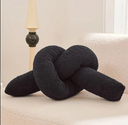 Wilder Knotted Bolster Cushion - Tied Tube Form, 3.9 x 63 Inches, Long Bolster for Sofa and Bed