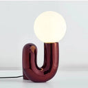 Tarquin Sculptural Loop Table Lamp