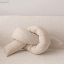 Callum Cloud and Star Cotton Linen Cushion - PP Fill, 19.7 x 19.7 Inches, Five Shapes for Sofa and Bed