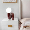 Tarquin Sculptural Loop Table Lamp