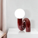 Tarquin Sculptural Loop Table Lamp