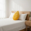 Adair Leaf Shaped Pillow - PP Cotton Fill, 15 x 9.8 and 19.7 x 11.8 Inches, Two Sizes for Sofa and Bed