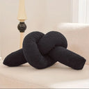 Wilder Knotted Bolster Cushion - Tied Tube Form, 3.9 x 63 Inches, Long Bolster for Sofa and Bed