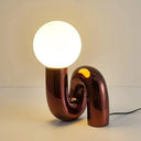 Tarquin Sculptural Loop Table Lamp