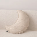 Callum Cloud and Star Cotton Linen Cushion - PP Fill, 19.7 x 19.7 Inches, Five Shapes for Sofa and Bed