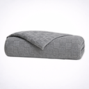 Henrik Bamboo Waffle Throw Blanket - Raised Waffle Knit Texture, 63 x 51 Inches, Lightweight and Breathable for Couch or Bed