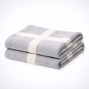 Vanya Wool Cashmere Throw Blanket - Fine Woven Blend, 52 x 71 Inches, Lightweight and Insulating for Couch or Bed