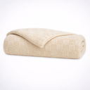Henrik Bamboo Waffle Throw Blanket - Raised Waffle Knit Texture, 63 x 51 Inches, Lightweight and Breathable for Couch or Bed