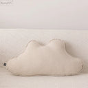 Callum Cloud and Star Cotton Linen Cushion - PP Fill, 19.7 x 19.7 Inches, Five Shapes for Sofa and Bed
