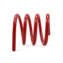 Finch Nordic Style Tabletop Bookshelf in Red on a white background