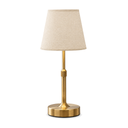 Ulysses Rechargeable Cordless Table Lamp, shown unlit on a white background
