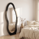 Greer full length dressing mirror in a Nordic bedroom