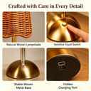 Kestrel Rattan Table Lamp